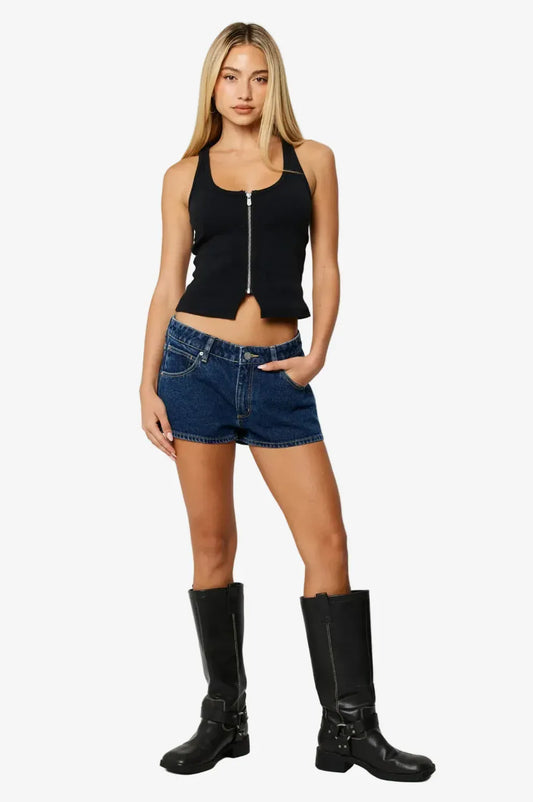 Abrand Jeans denim shorts 99 Low Short - Tara