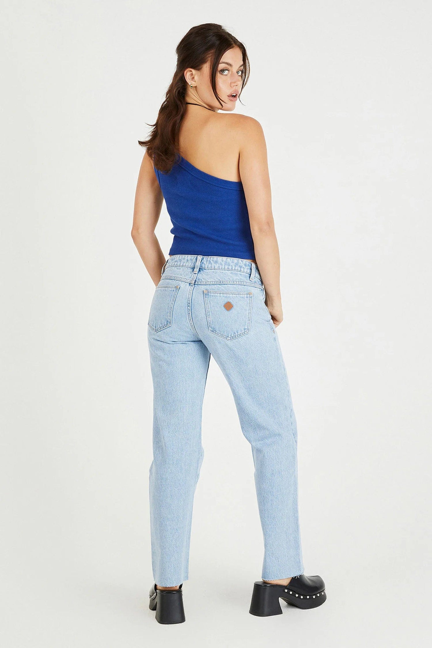Abrand jeans low jeans 99 Low Straight Petite Walkaway