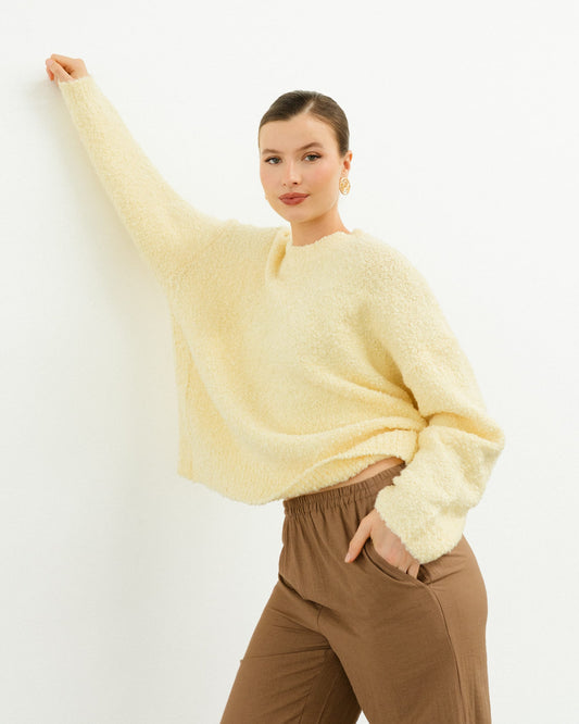 White Closet jumper Abigail Jumper - Butter