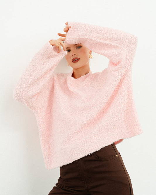 White Closet jumper Abigail Knit Jumper - Pink