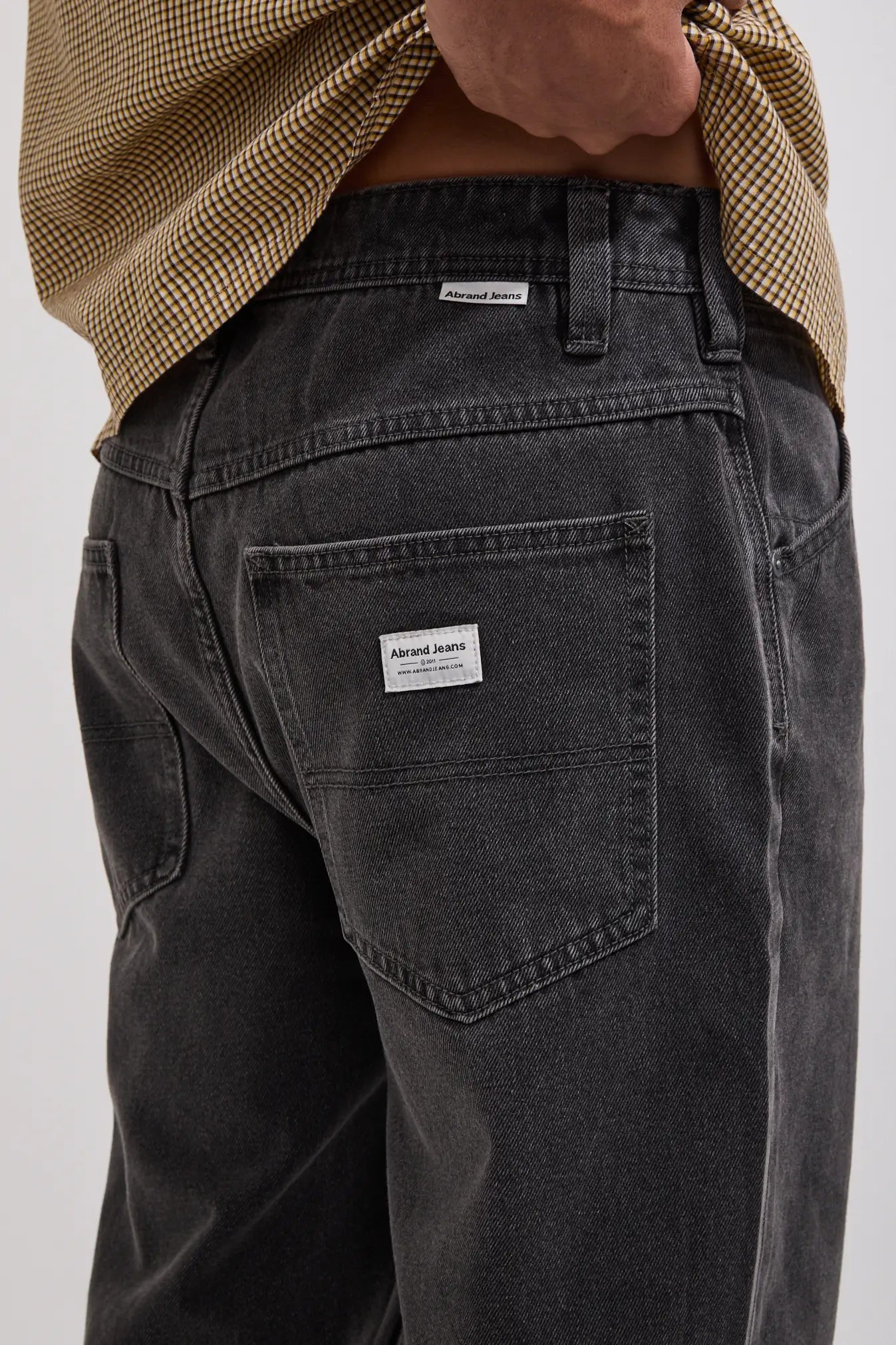 Abrand Jeans mens jeans Abrand A4 Baggy Taper Jeans - Bazza