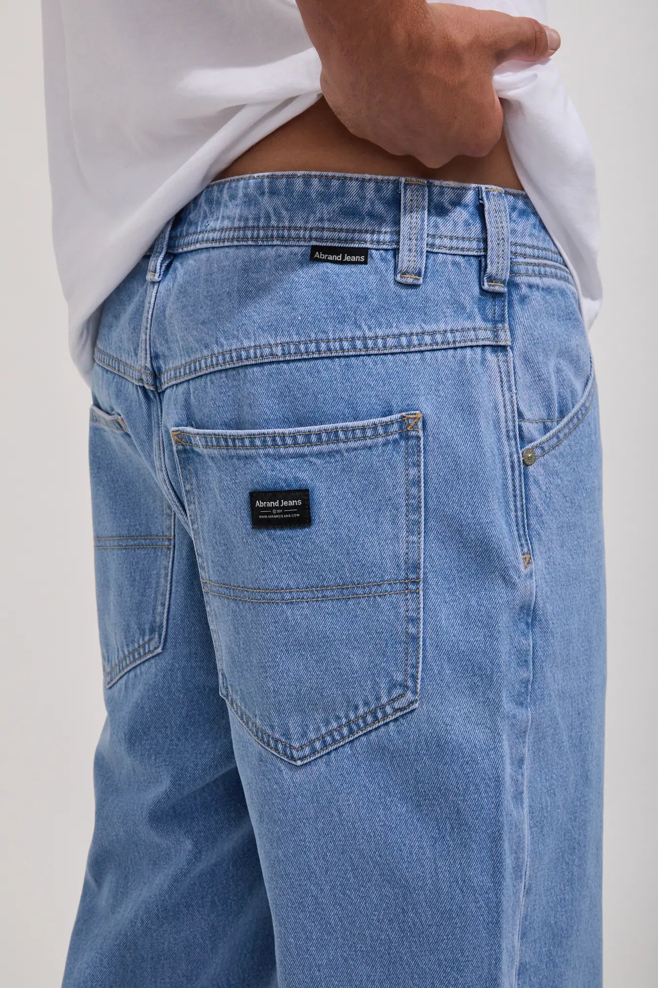 Abrand Jeans mens jeans Abrand A4 Baggy Taper Jeans - Derek
