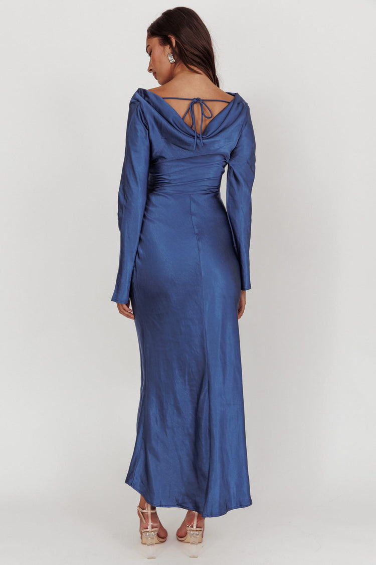 Here Comes The Sun MAXI DRESS Athena Maxi - Navy