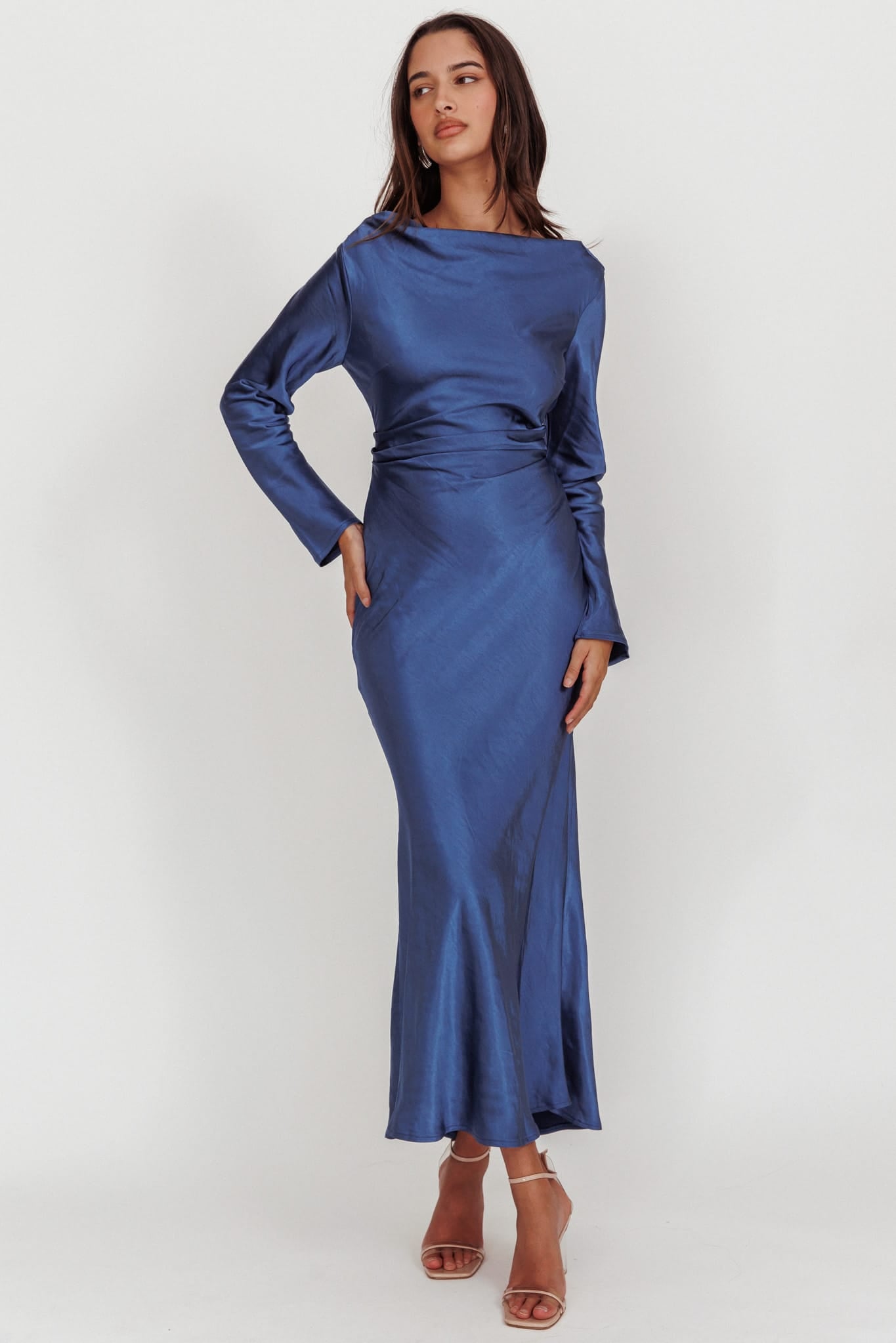 Here Comes The Sun MAXI DRESS Athena Maxi - Navy