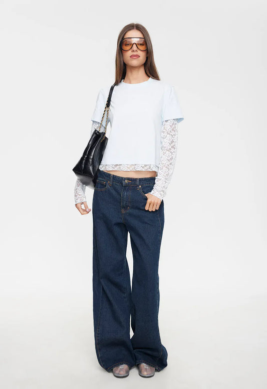 Lioness tee BABY BOTTEGA SHIRT - SOFT BLUE