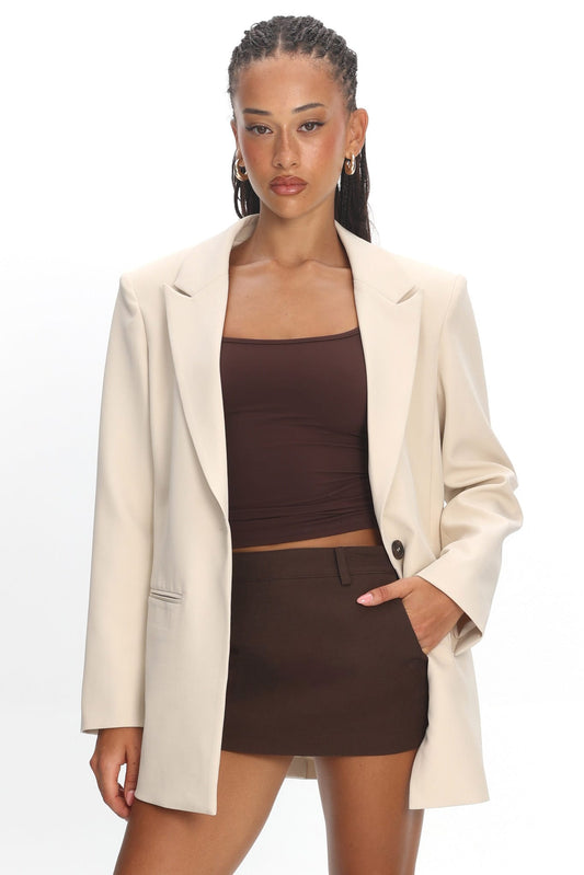 jacket Blazer Jacket Bianca Blazer - Beige