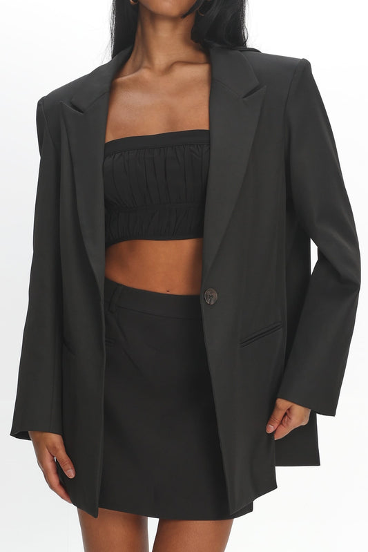 jacket Blazer Jacket Bianca Blazer - Black