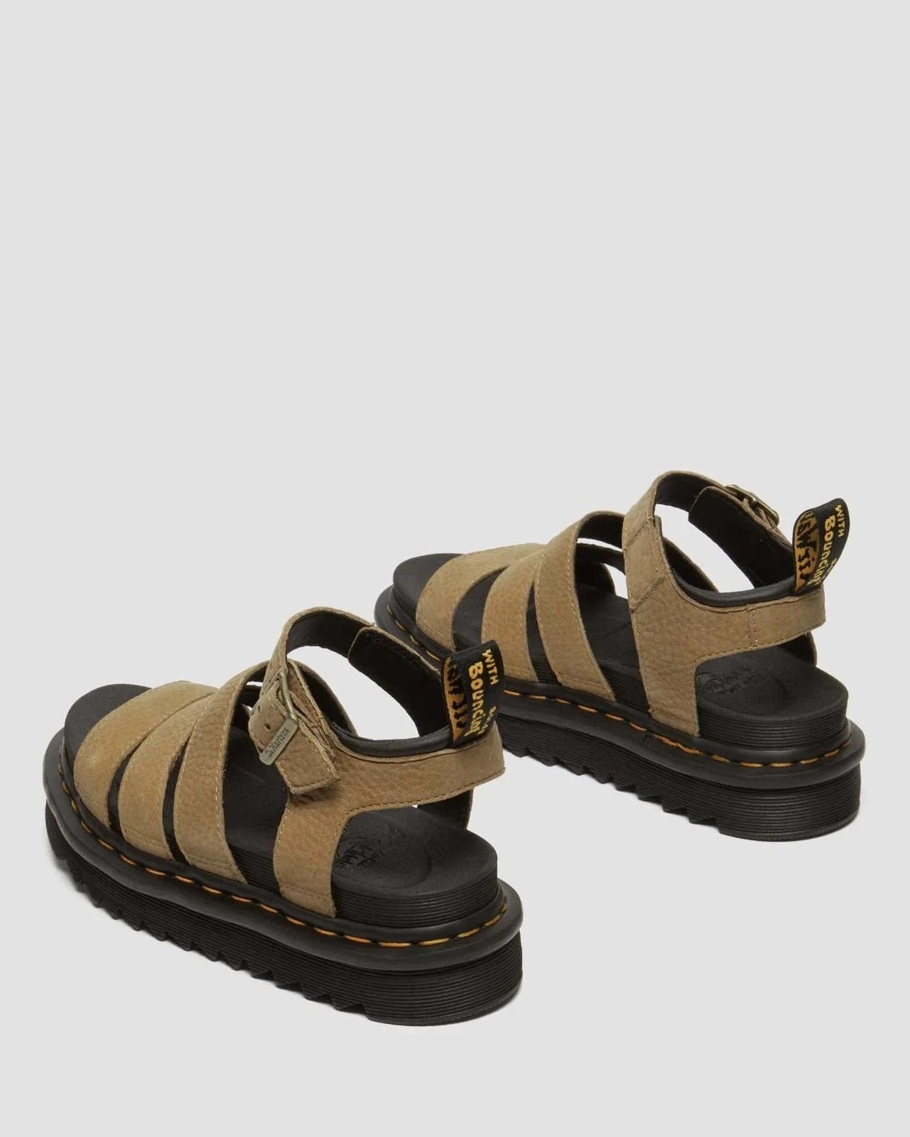 Dr Martens sandals Blaire Tumbled Nubuck Savannah Tan