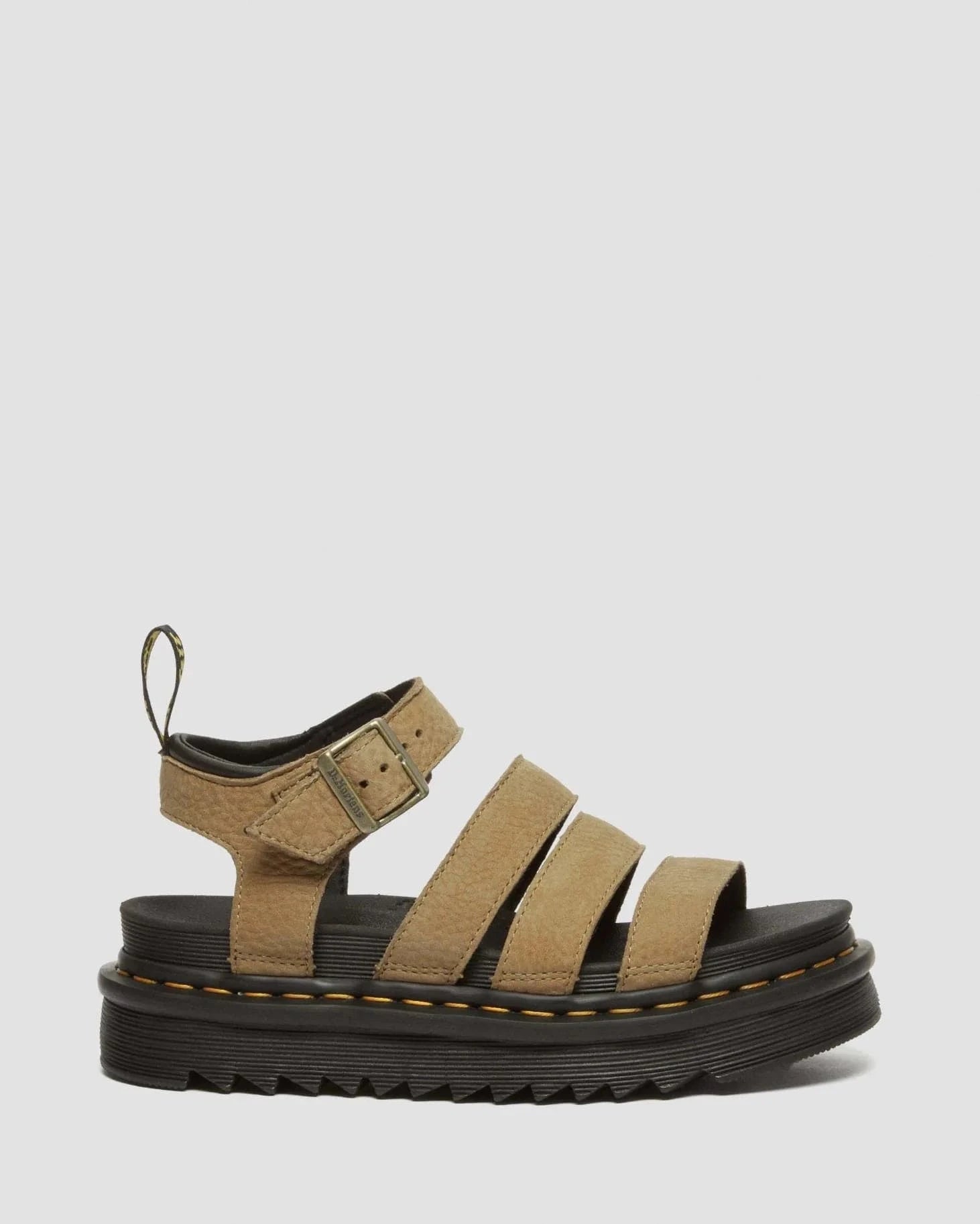 Dr Martens sandals Blaire Tumbled Nubuck Savannah Tan