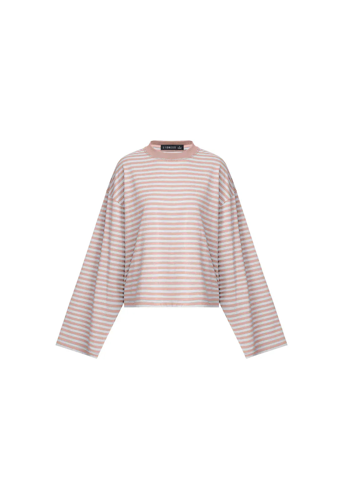Lioness long sleeve stripe top Bloom  - Muted Pastels Stripe