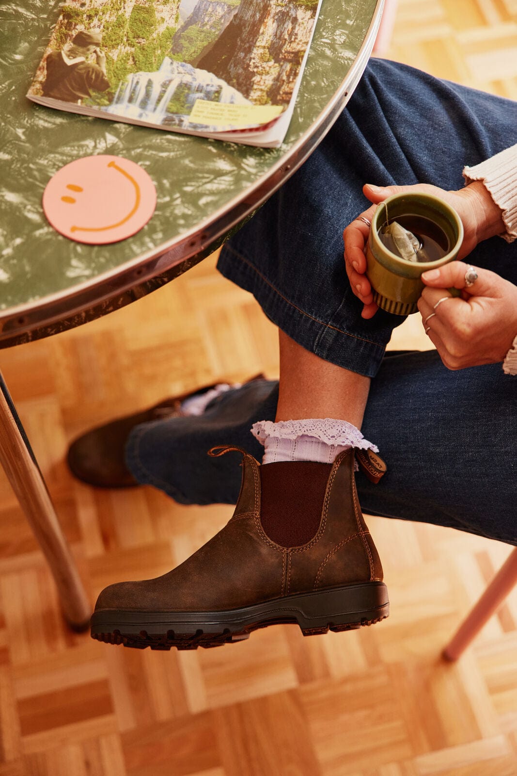 Blundstone Blundstone boots Blundstone Chelsea Boots #585- Rustic Brown