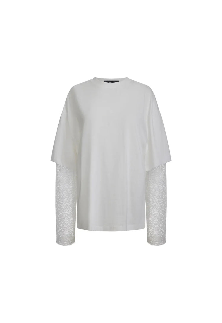 Lioness tee BOTTEGA SHIRT - PORSELAIN