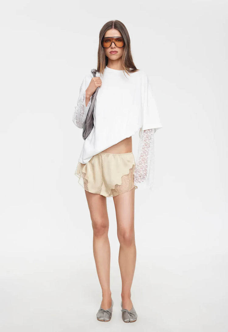 Lioness tee BOTTEGA SHIRT - PORSELAIN