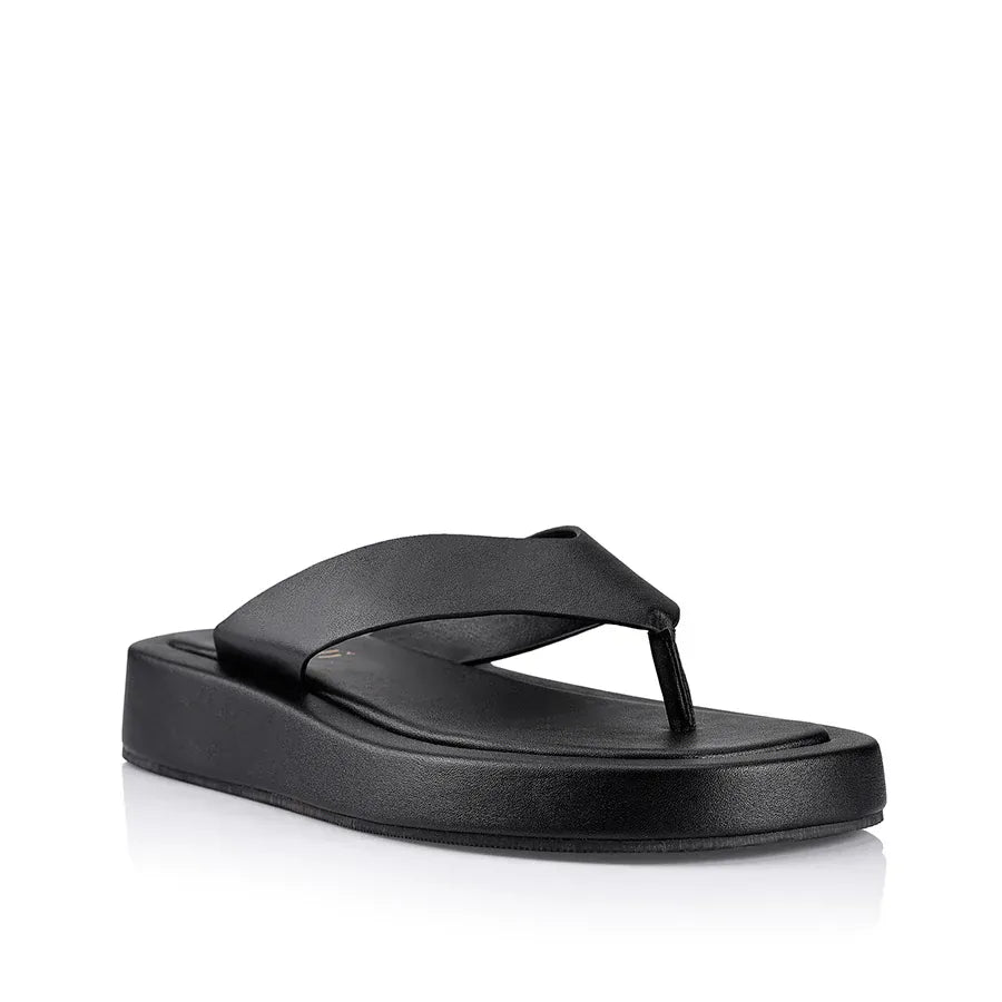VERALI SHOES shoes Bouncer Flatform Thong - Black