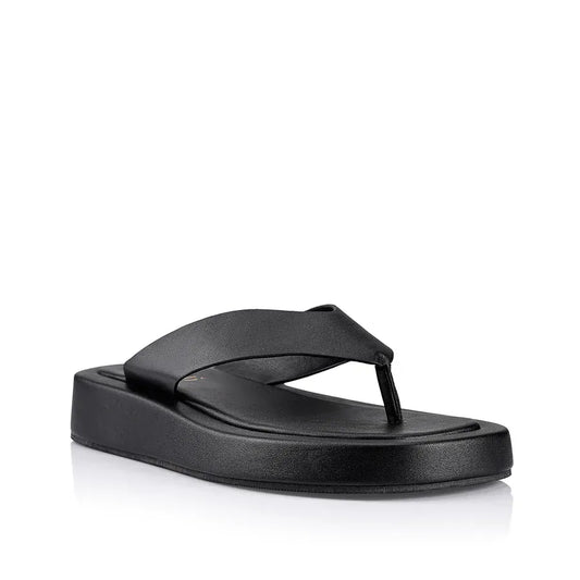 VERALI SHOES shoes Bouncer Flatform Thong - Black