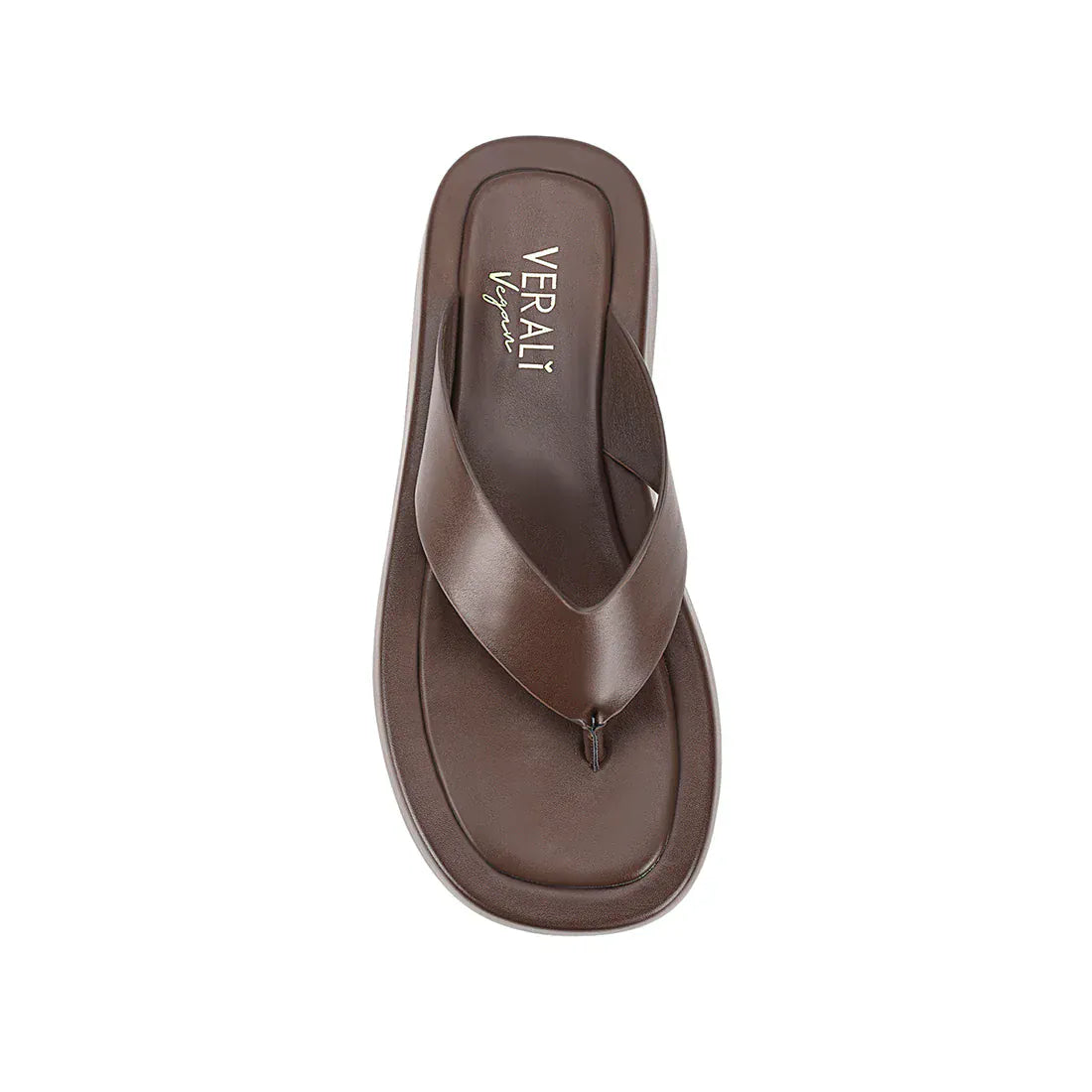 VERALI SHOES shoes Bouncer Flatform Thong - Chocolate