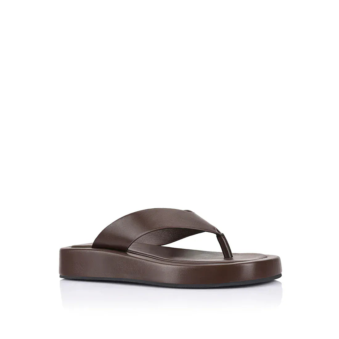 VERALI SHOES shoes Bouncer Flatform Thong - Chocolate