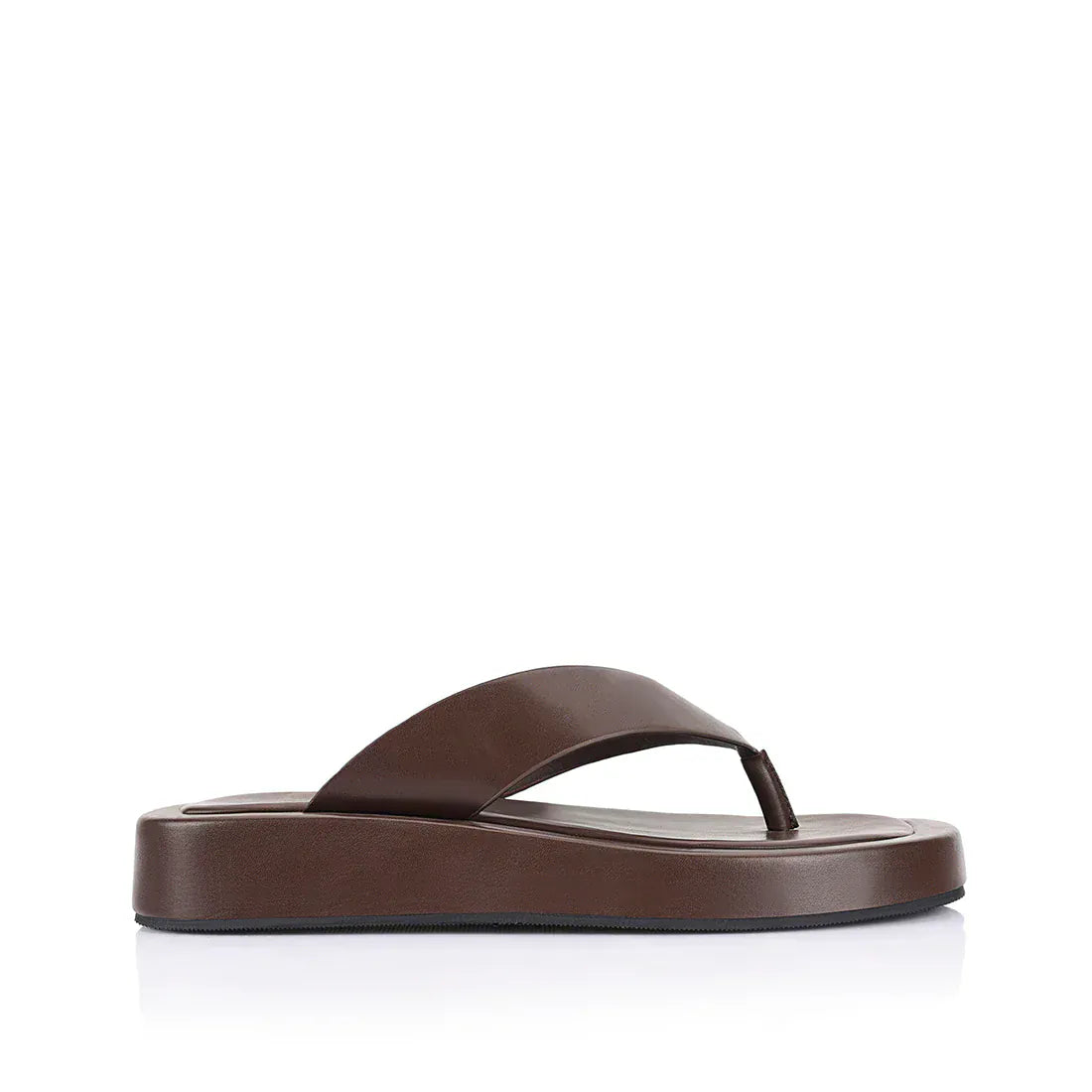 VERALI SHOES shoes Bouncer Flatform Thong - Chocolate