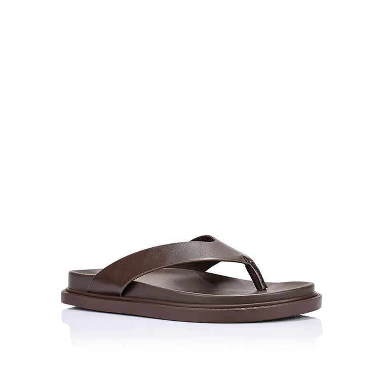 VERALI SHOES shoes Bridget Footbed Slide - Chocolate