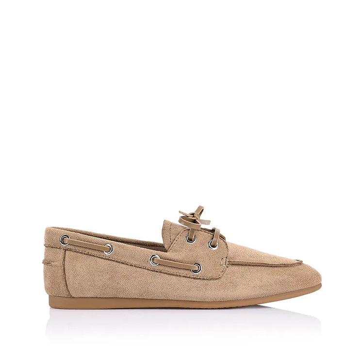 VERALI SHOES boat shoes Brody Boat Shoe- Taupe