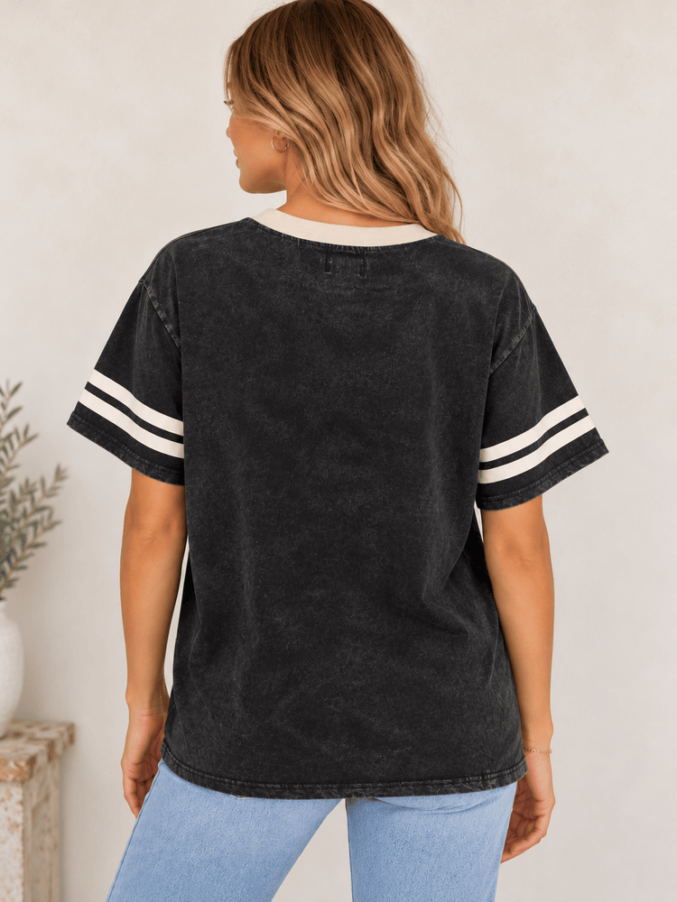 By Frankie Shirts & Tops By Frankie Tee Mermaid Mother - Black
