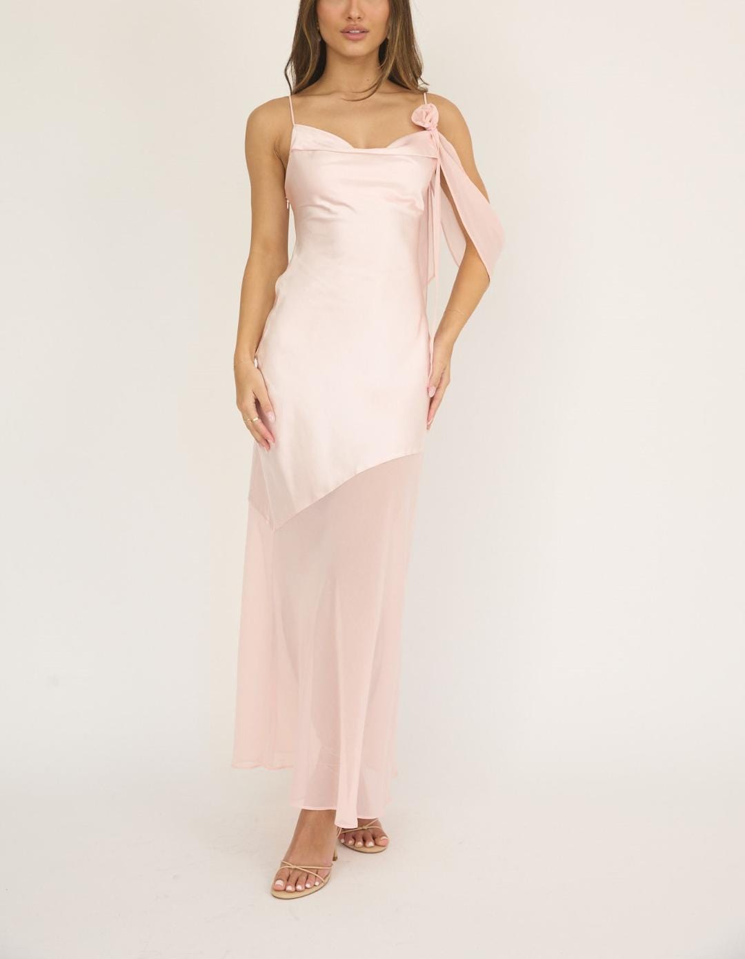 Saints & Secrets Maxi Dress Calla Maxi - Blush
