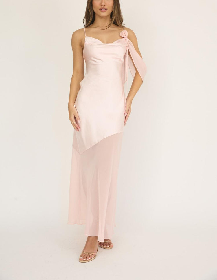 Saints & Secrets Maxi Dress Calla Maxi - Blush