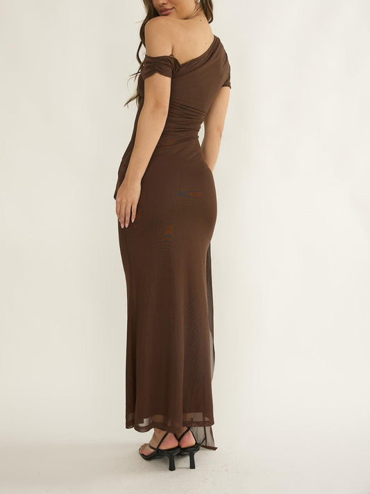 Saints & Secrets Maxi Dress Carrie Maxi - Choc