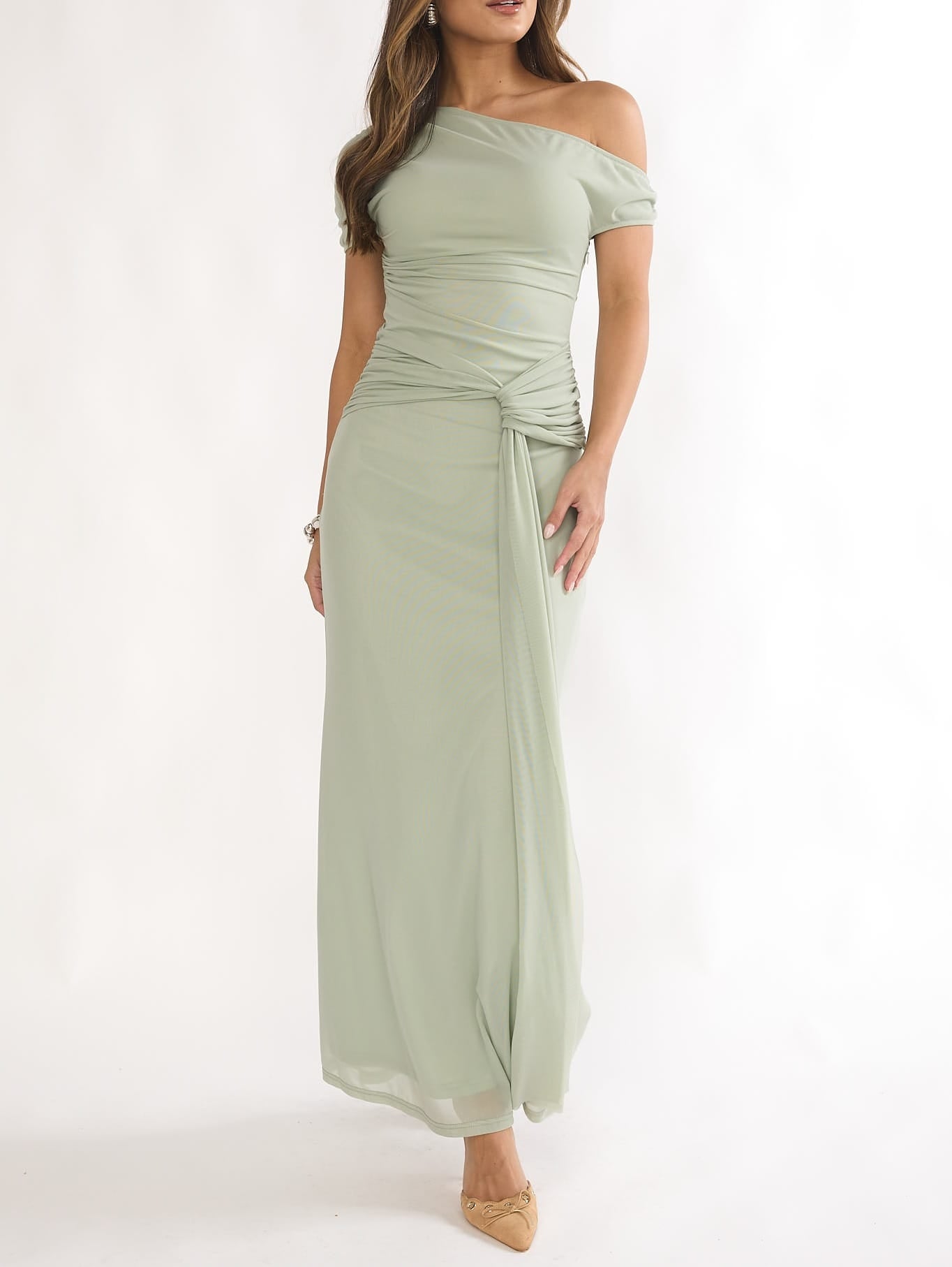 Saints & Secrets Maxi Dress Carrie Maxi - Sage