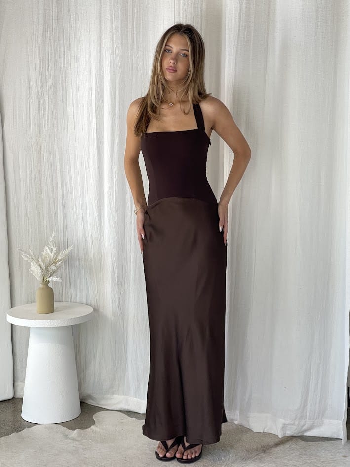 Luvalot Maxi Dress Coco Maxi - Chocolate
