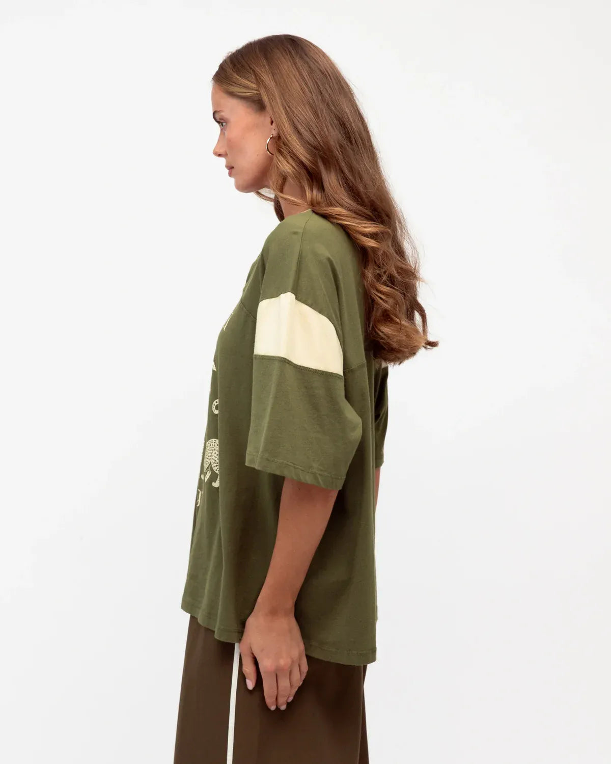 Paper Heart tee Costa Rica Tee - Khaki