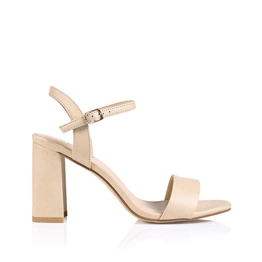 VERALI SHOES shoes Crane Block Heel Nude Softee