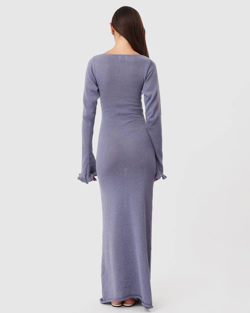 SNDYS Dress Darcy Knit Maxi Dress Slate