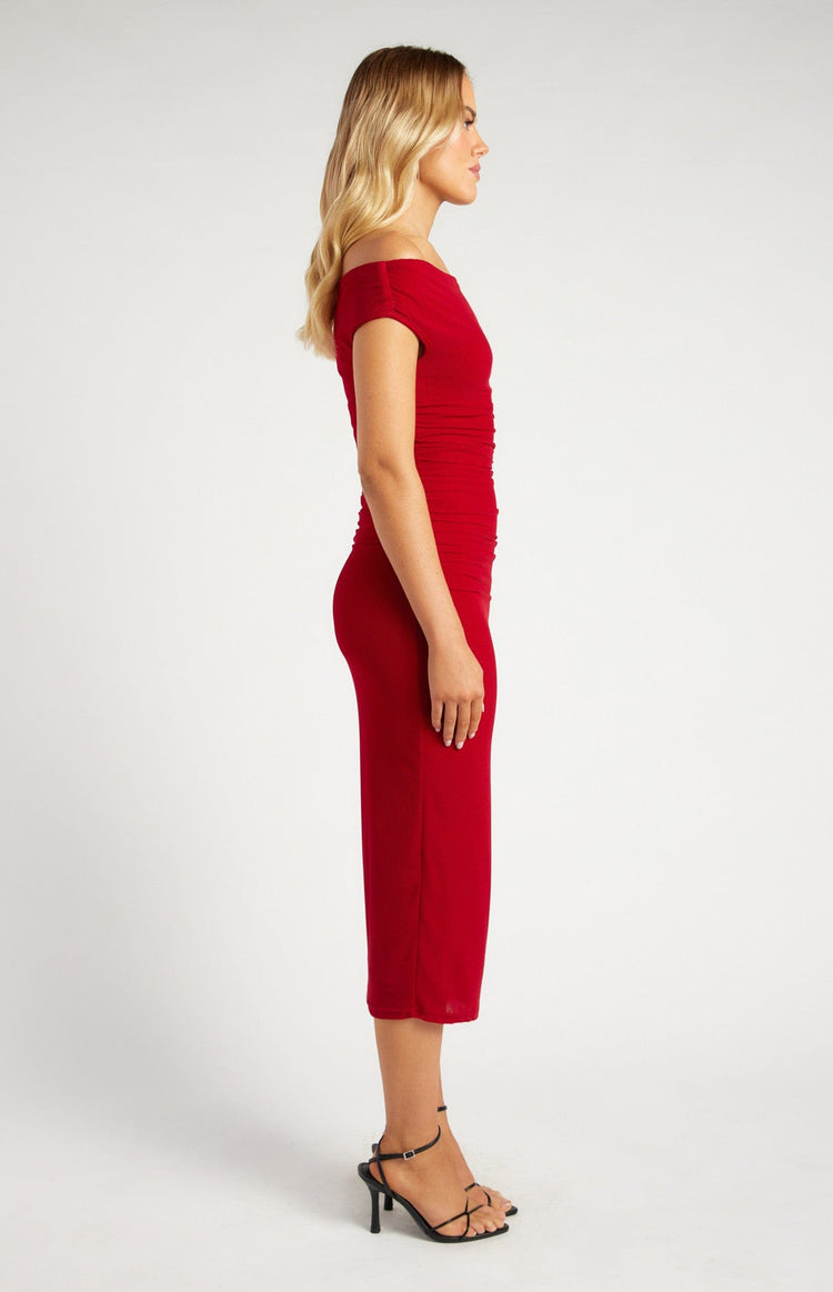 style Dresses Diana Midi - Red