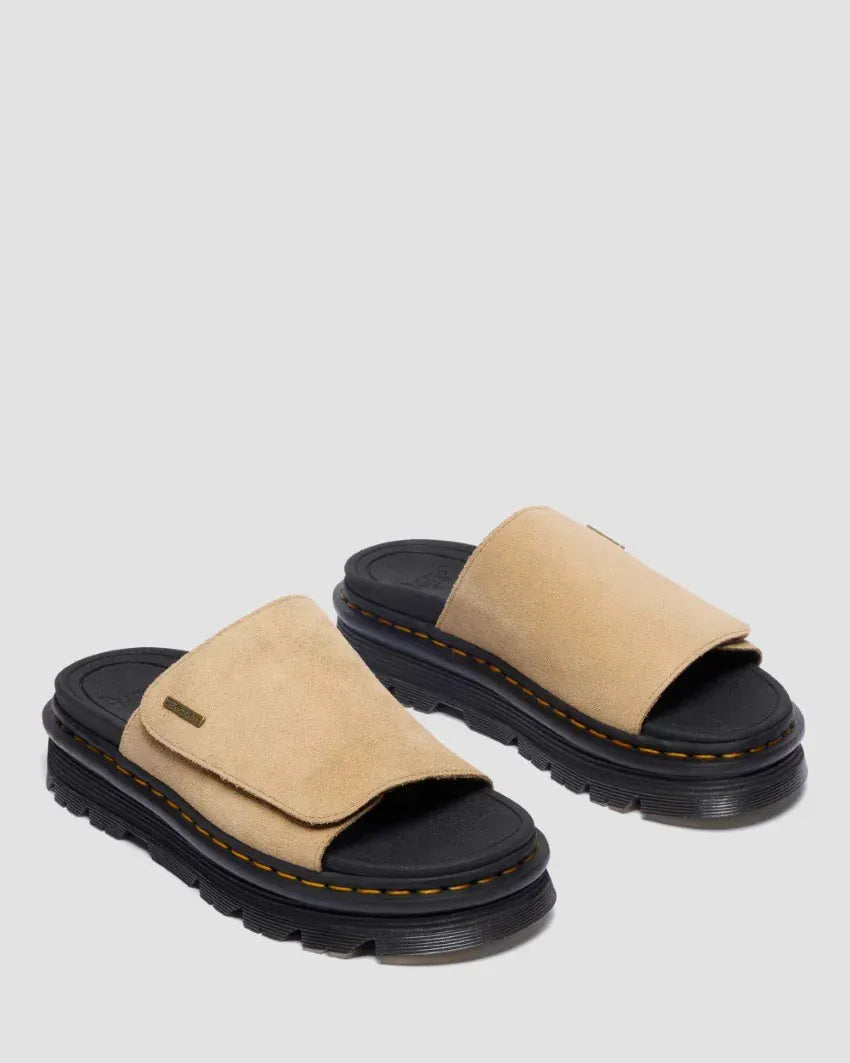 Dr Martens Dr marten sandals Dr Martens Zebzag Slide - Savannah Tan