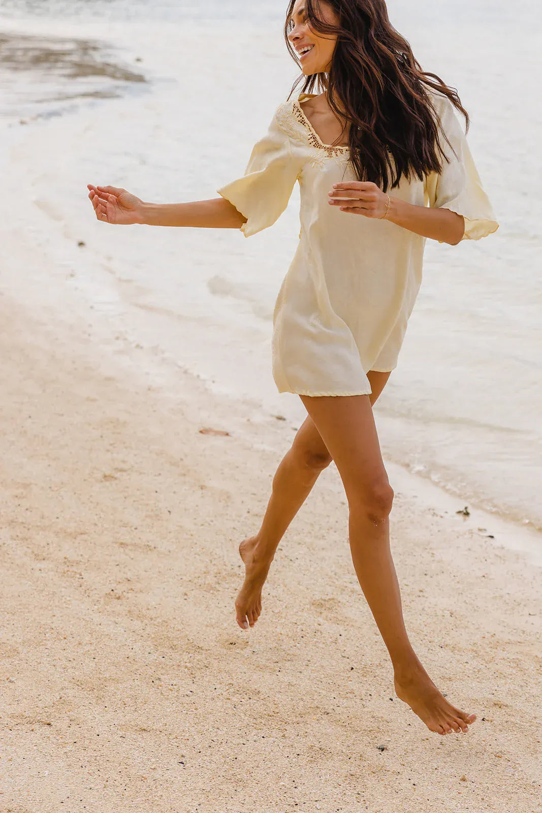 Marlo The Label mini dress Dylan mini - Butter