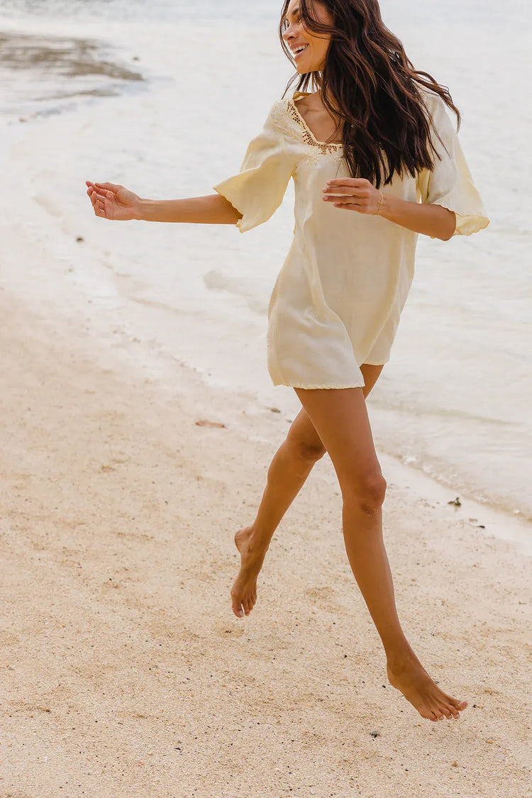 Marlo The Label mini dress Dylan mini - Butter