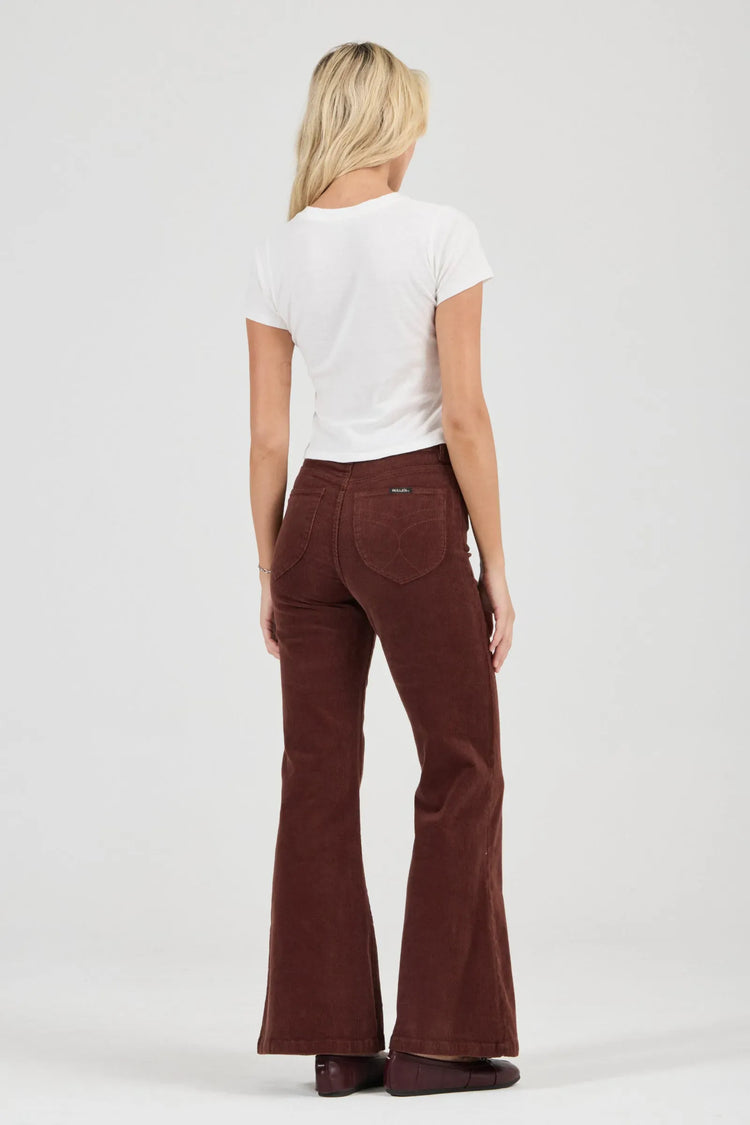 ROLLAS JEANS Flares Eastcoast Flare Jean - Cognac Cord