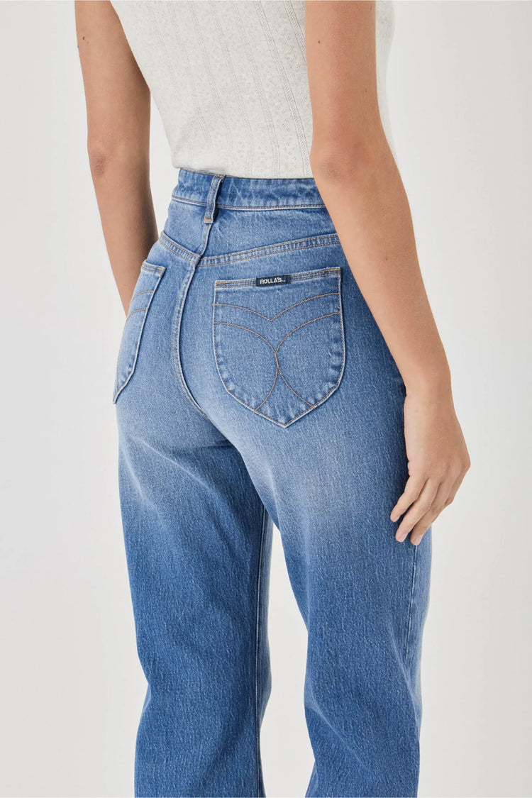 ROLLAS JEANS Flares Eastcoast Flare Jean - Silverlake