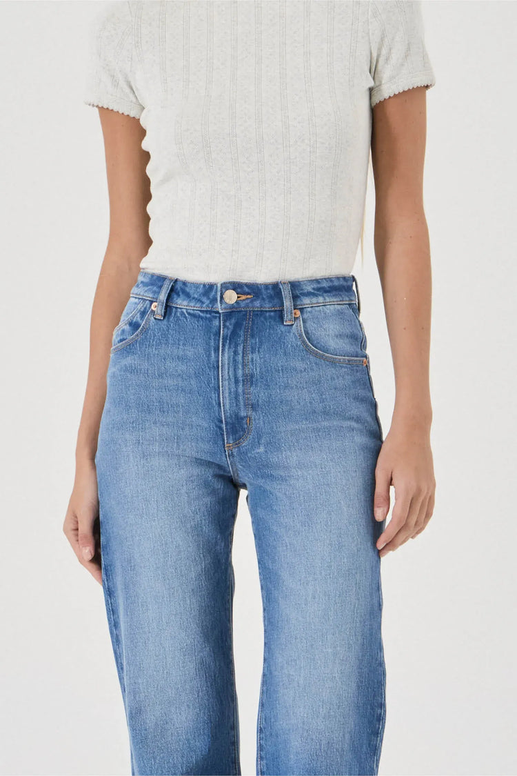 ROLLAS JEANS Flares Eastcoast Flare Jean - Silverlake