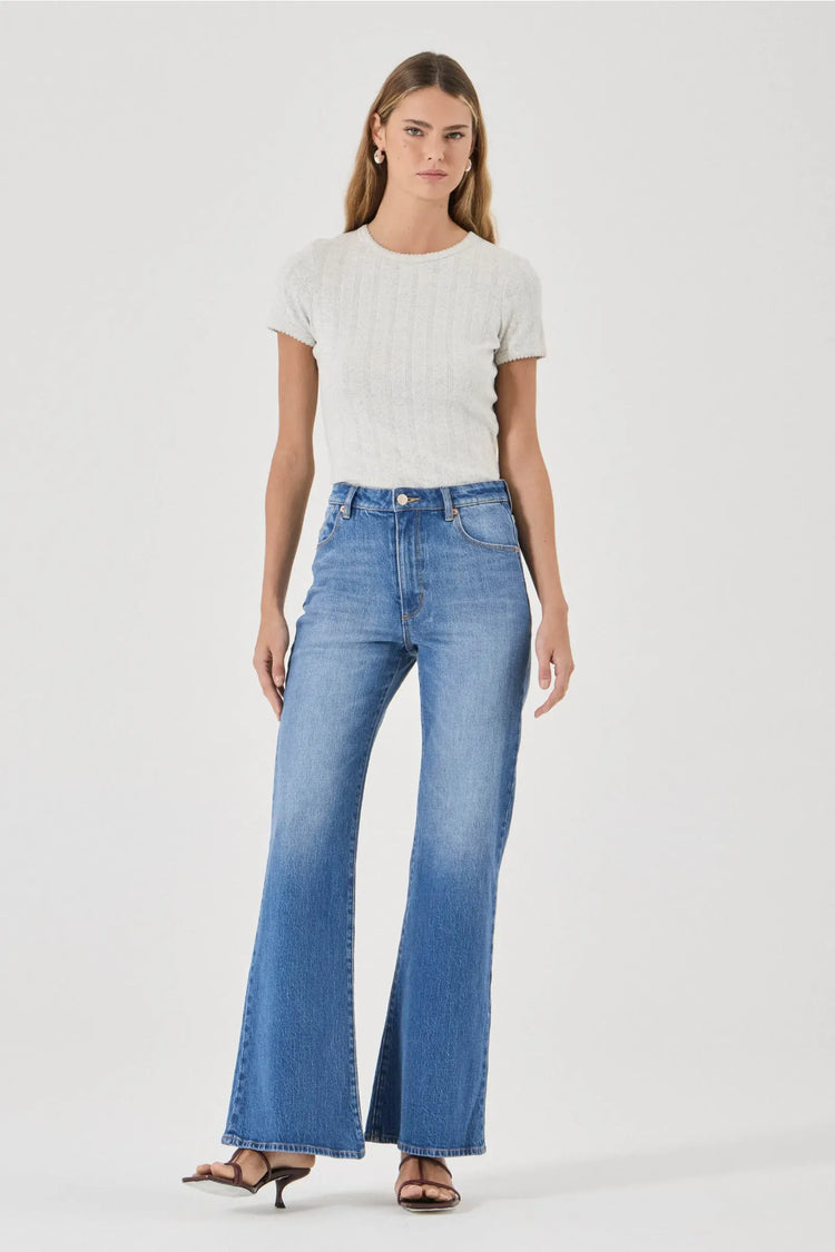 ROLLAS JEANS Flares Eastcoast Flare Jean - Silverlake