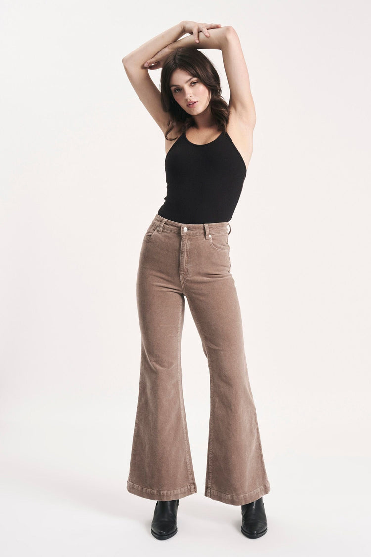 ROLLAS JEANS FLARES Eastcoast Flare - Mink Cord