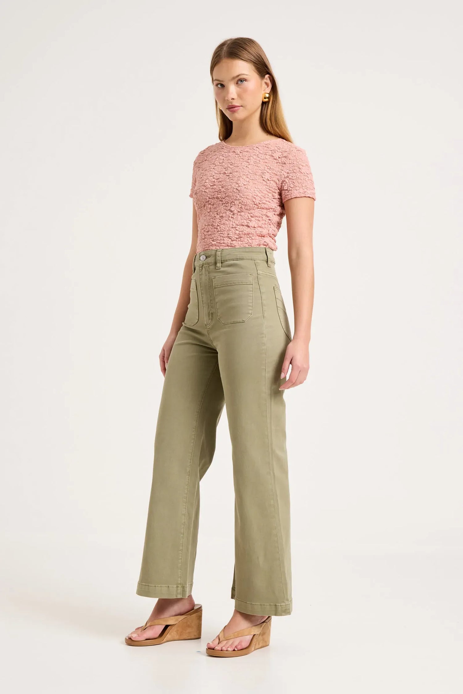 ROLLAS JEANS Shirts & Tops Fia Lace Tee
