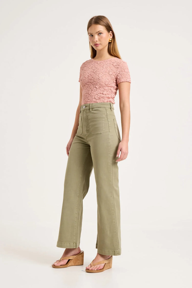 ROLLAS JEANS Shirts & Tops Fia Lace Tee