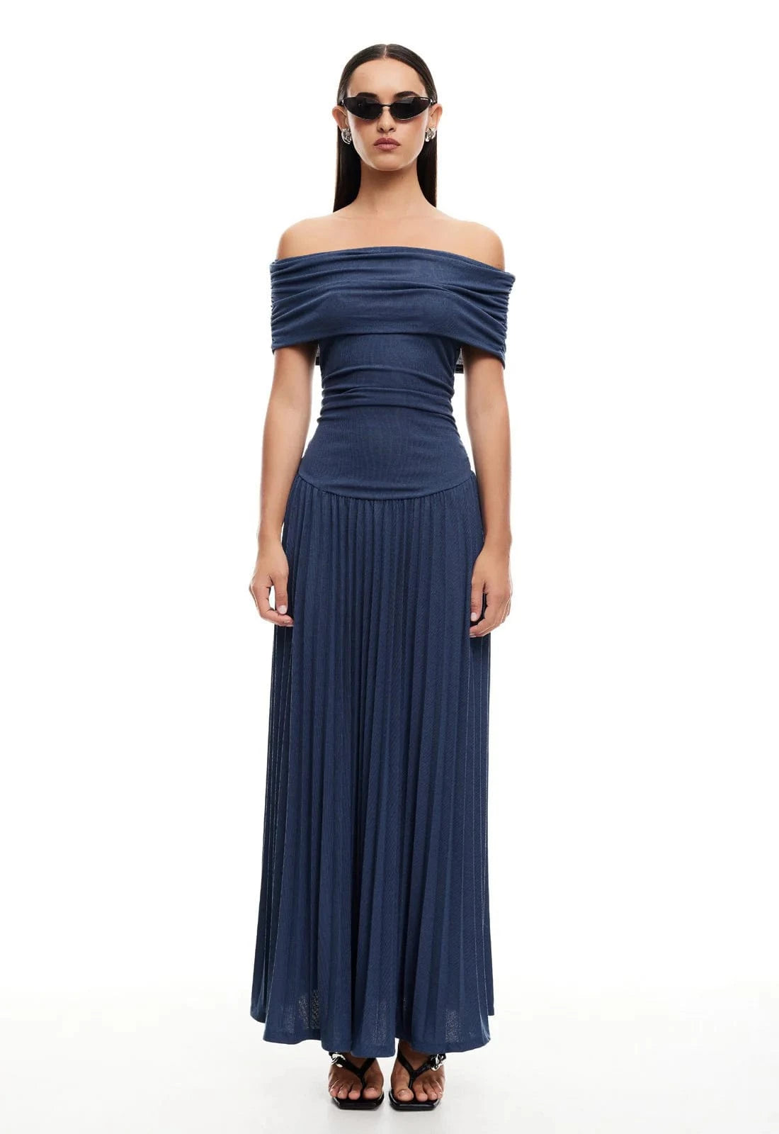 Lioness Dresses Field Of Dreams Maxi - Navy