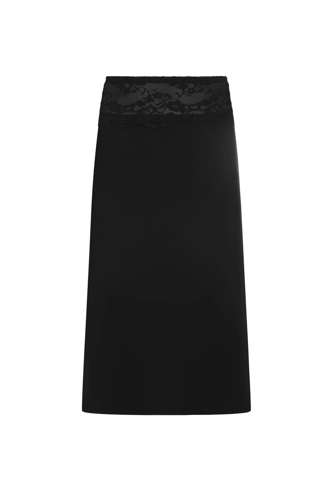 Lioness lace top FIRST KISS MIDI SKIRT - NOIR