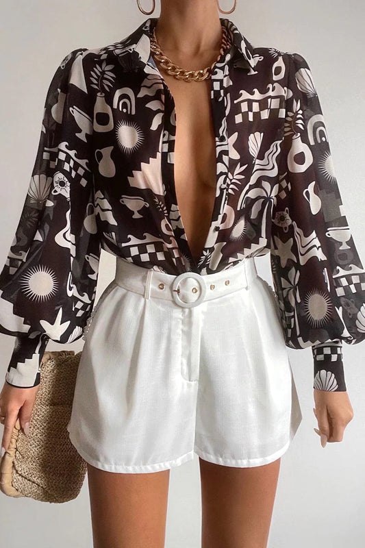 Runaway The Label blouse Fleetwood Blouse - Cove Black