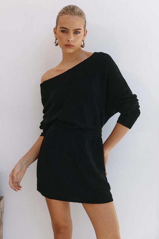 Seven Wonders knit dress Florida Mini Dress - Black