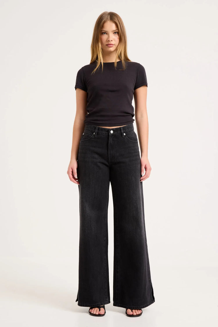 ROLLAS JEANS Jeans black Frankie Loose Jeans - Mercer Black