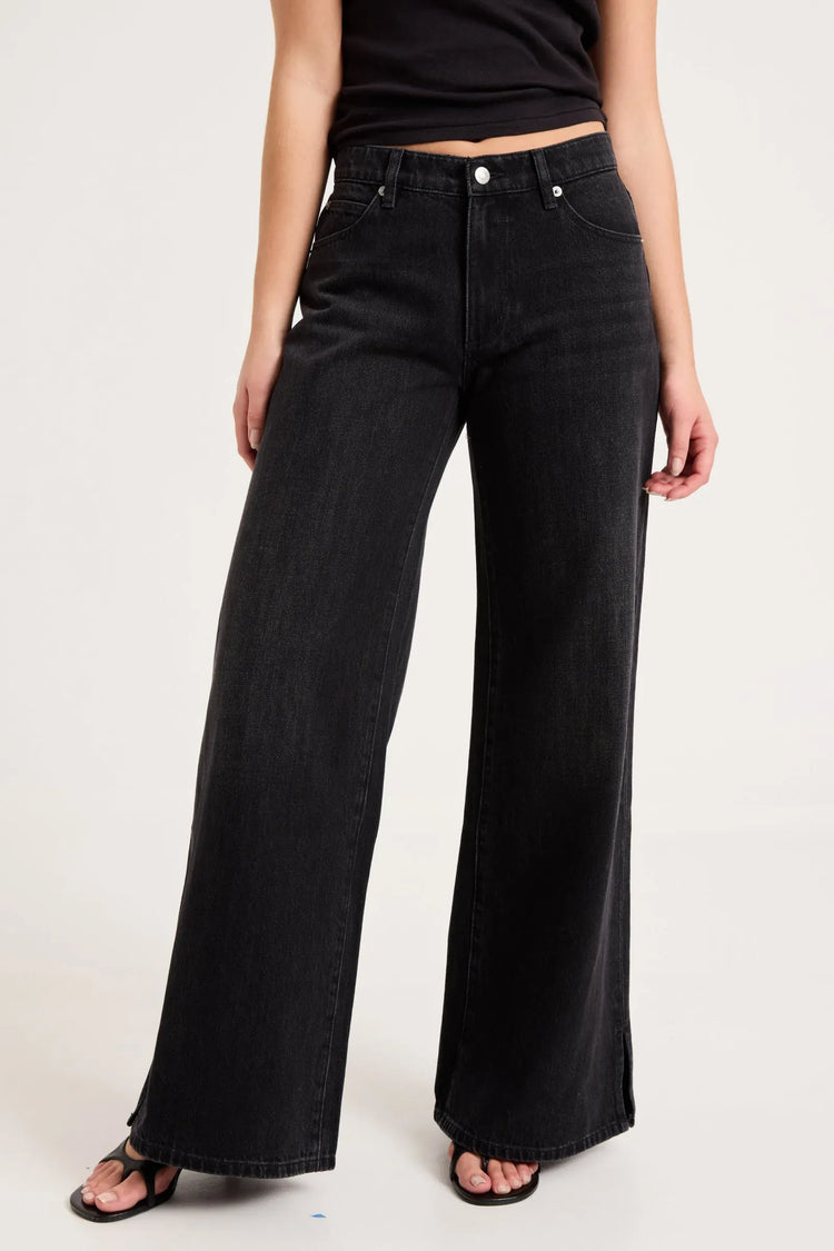 ROLLAS JEANS Jeans black Frankie Loose Jeans - Mercer Black